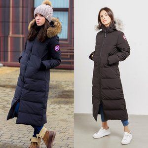 long down coat canada